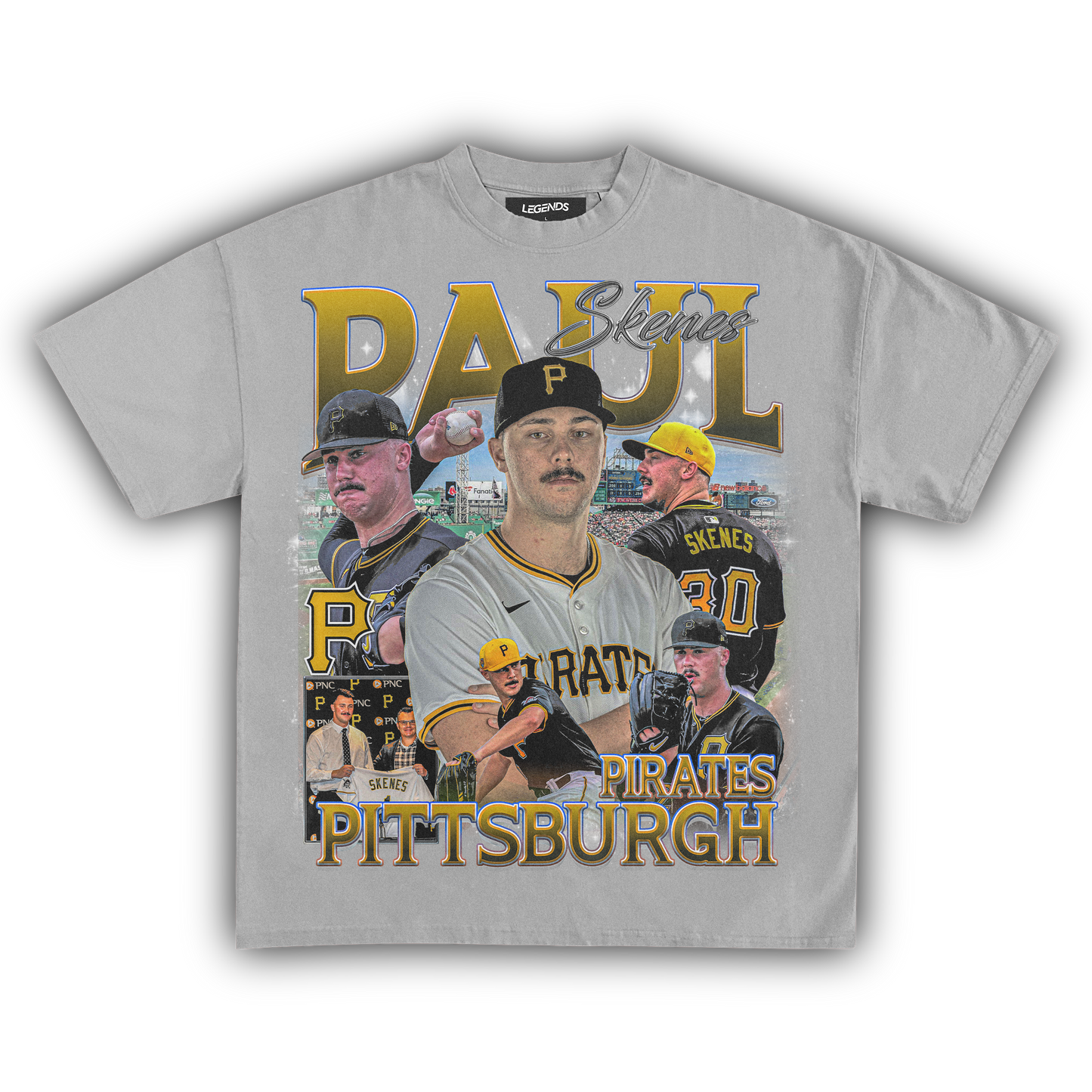 PAUL SKENES PIRATES TEE