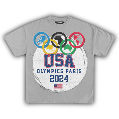USA PARIS GAMES '24 VINTAGE TEE (Vol. 1)