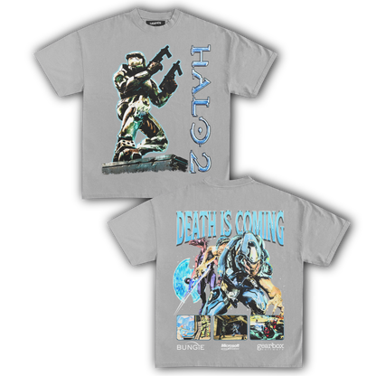 HALO 2: DEATH IS COMING TEE (Double Sided)