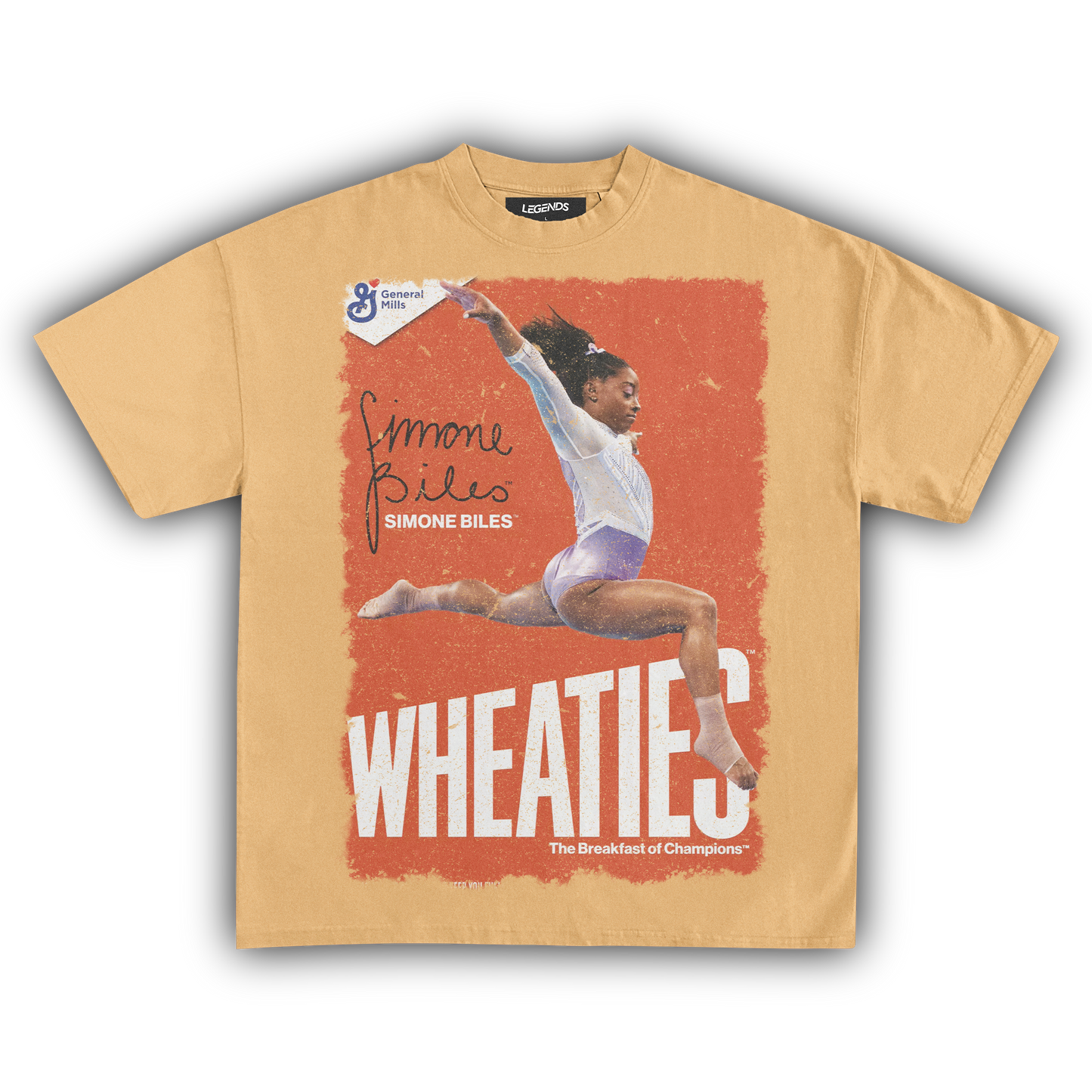 WHEATIES SIMONE BILES VINTAGE TEE