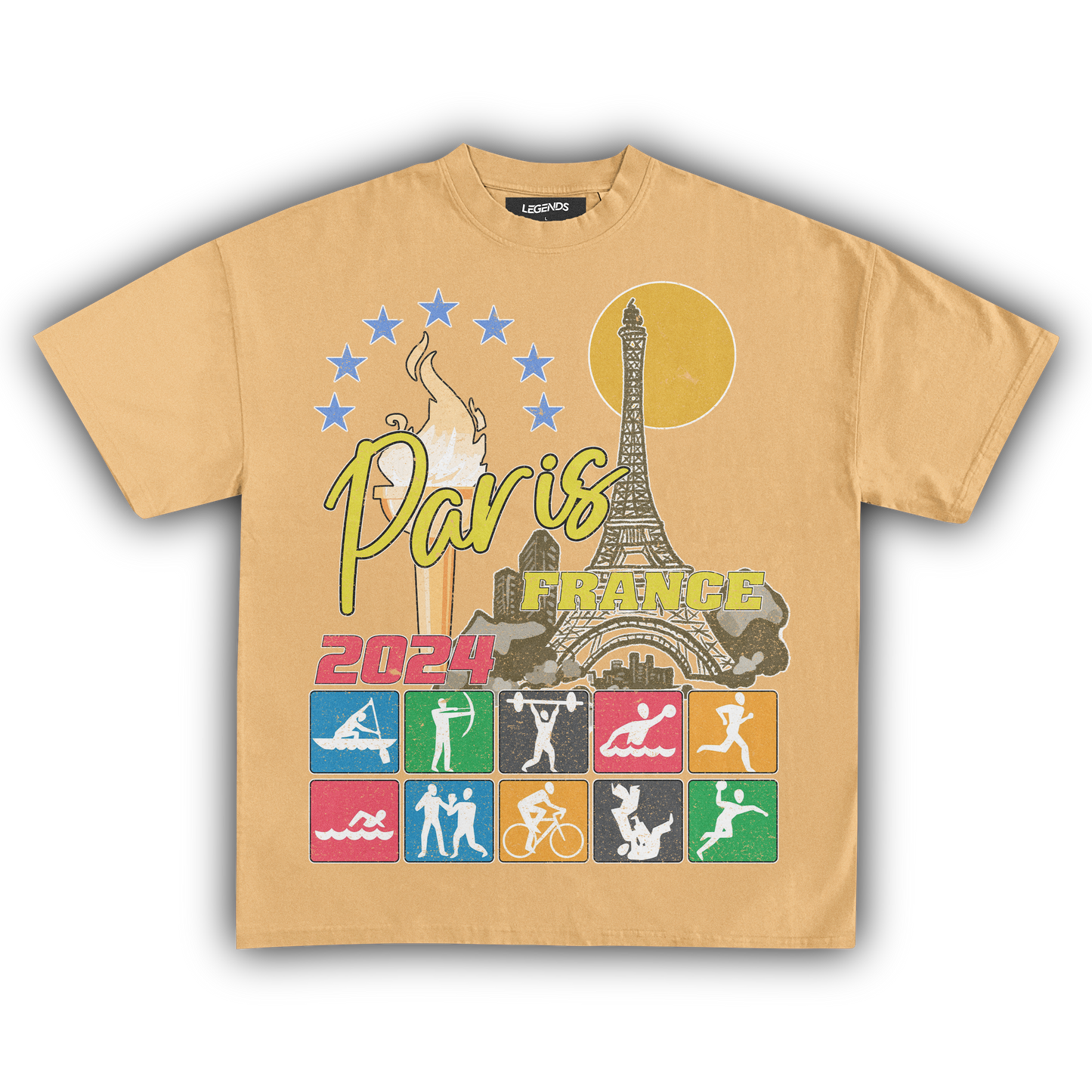 2024 PARIS GAMES VINTAGE TEE