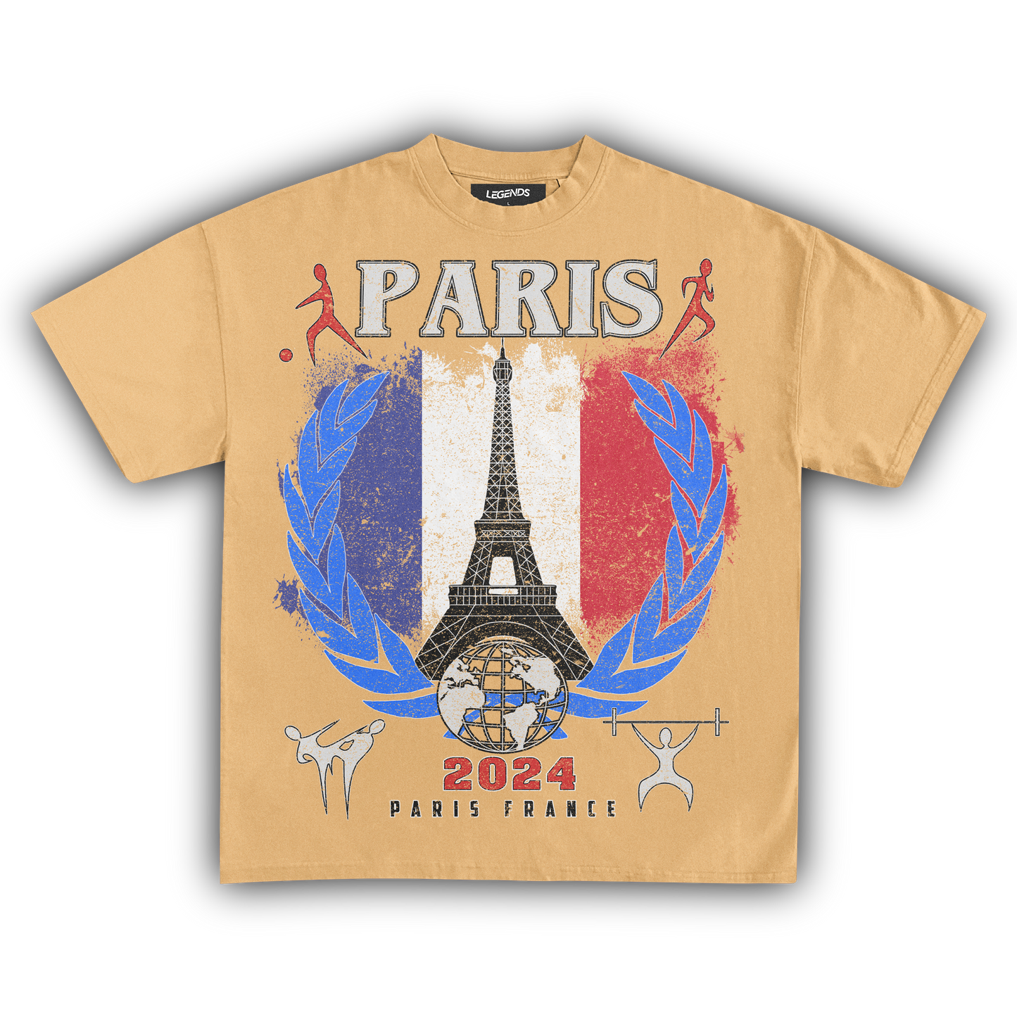 PARIS '24 VINTAGE TEE