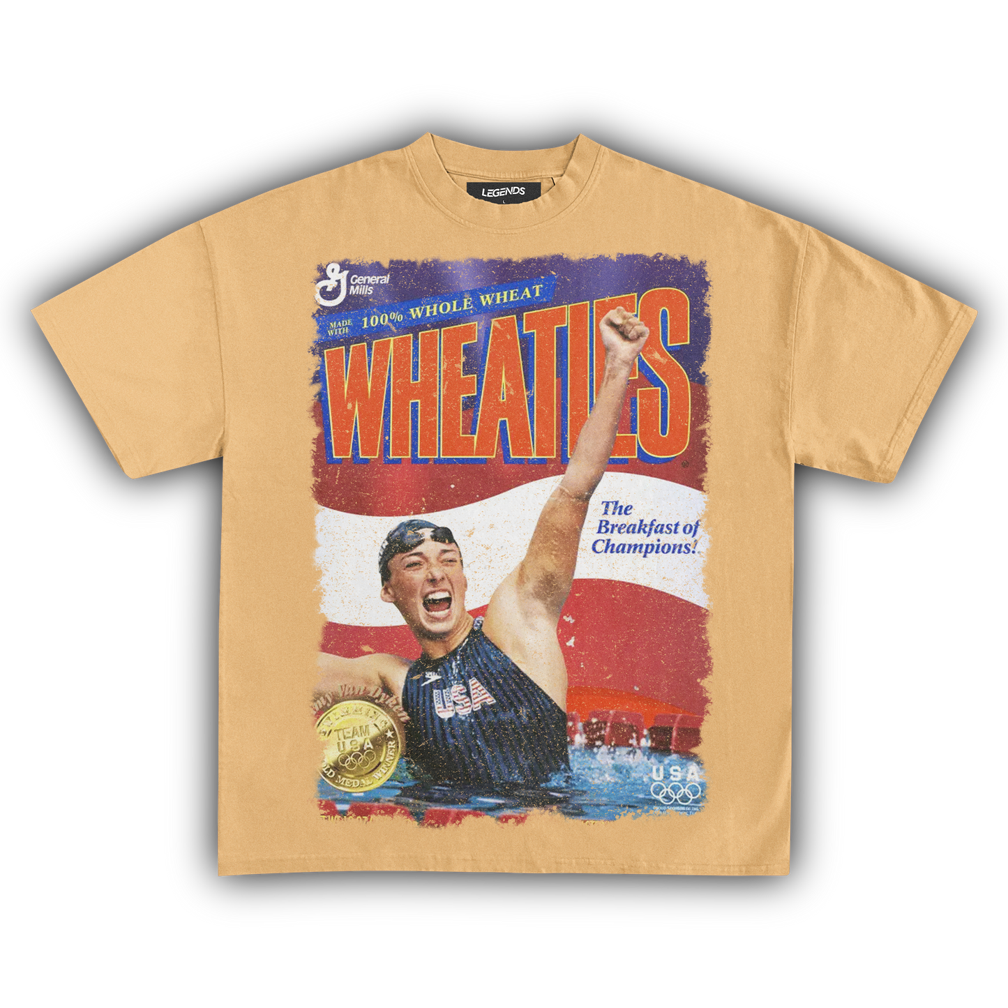 WHEATIES AMY VAN DYKEN 1996 VINTAGE TEE