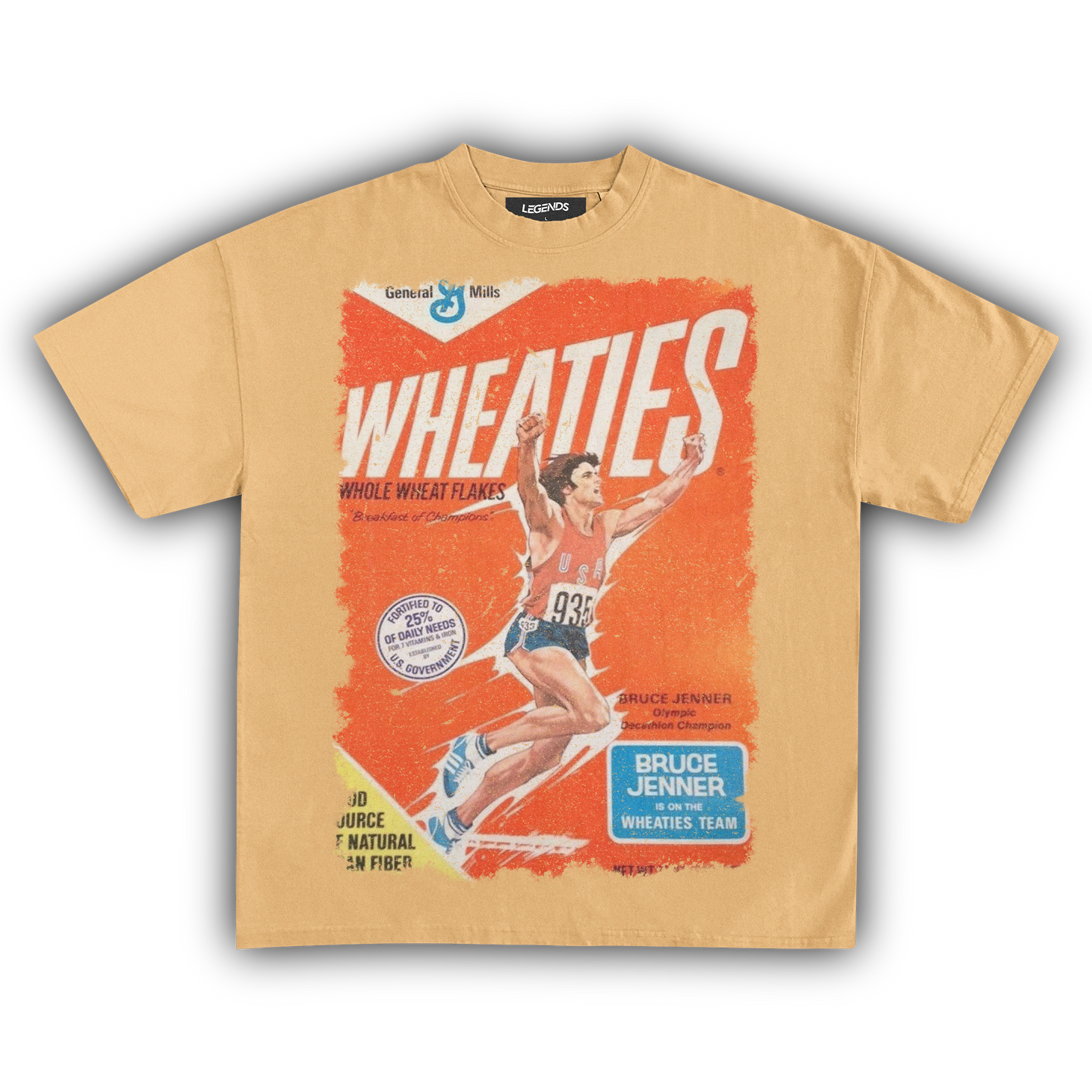 WHEATIES BRUCE JENNER 1978 VINTAGE TEE (Vol. 1)