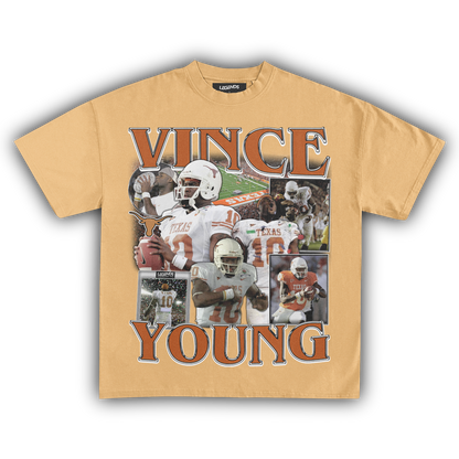 VINCE YOUNG LONGHORNS TEE