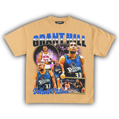 GRANT HILL PISTONS TEE
