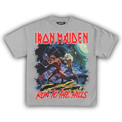 IRON MAIDEN RUN TO THE HILLS TEE