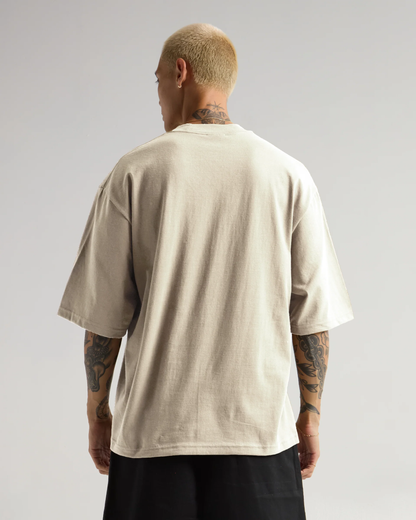 7.5 OZ HEAVYWEIGHT OVERSIZED BAGGY TEE (Off-White)