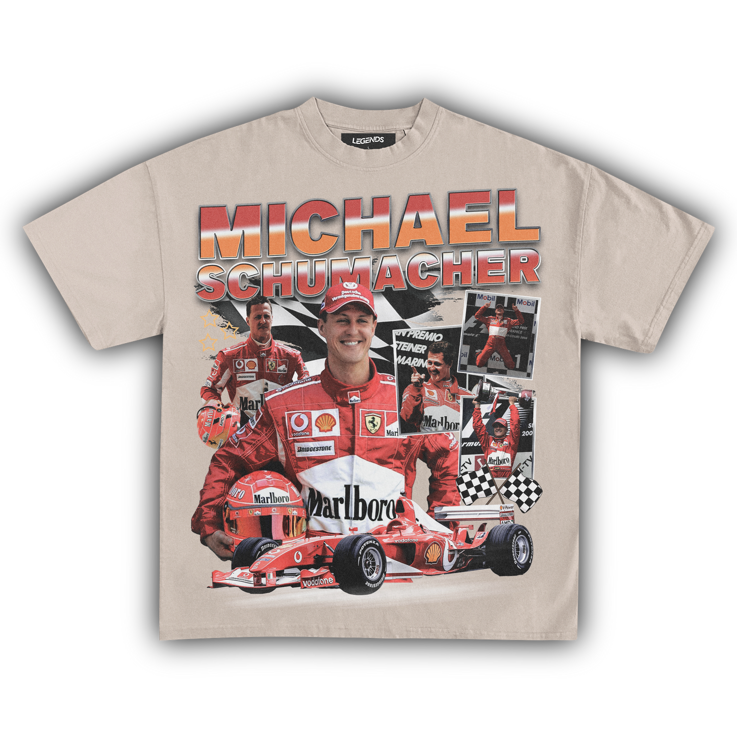 MICHAEL SCHUMACHER F1 TEE