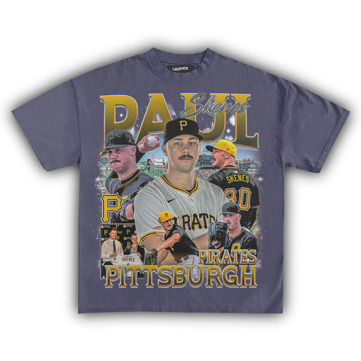 PAUL SKENES PIRATES TEE