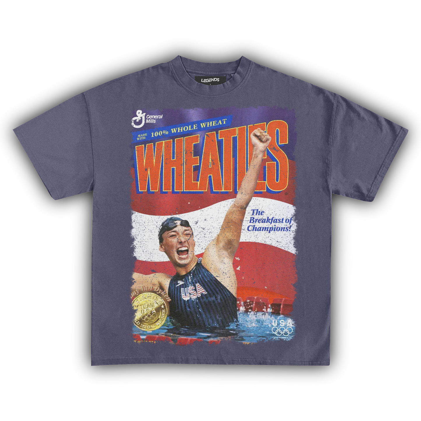 WHEATIES AMY VAN DYKEN 1996 VINTAGE TEE