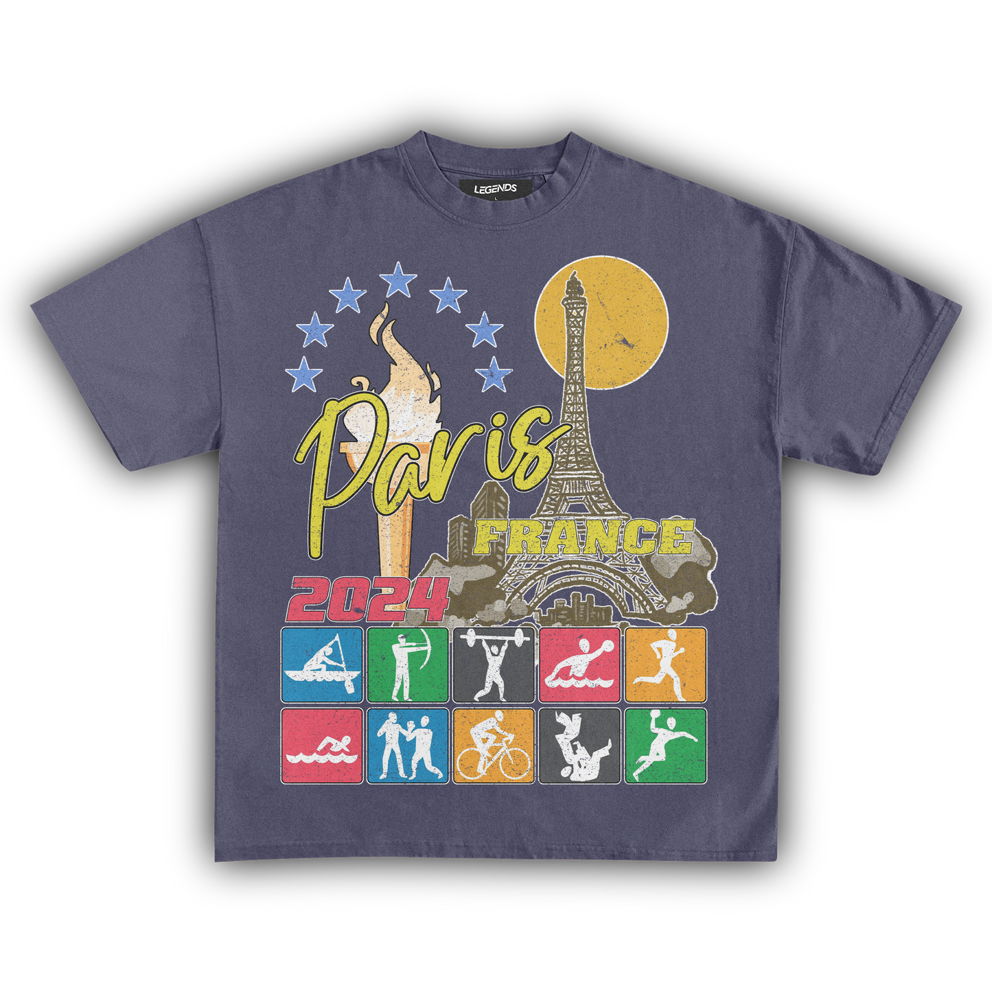 2024 PARIS GAMES VINTAGE TEE