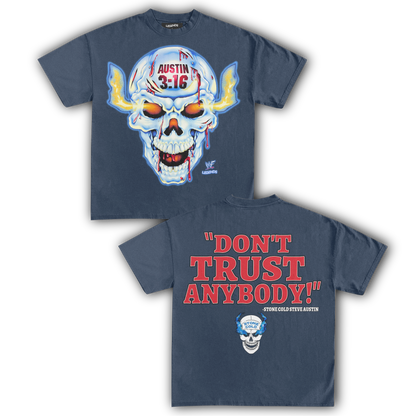 AUSTIN 3:16 BROKEN SKULL TEE (Double Sided)