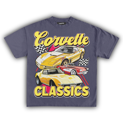 CORVETTE CLASSICS VINTAGE TEE