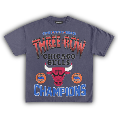 CHICAGO BULLS THREE-PEAT TEE