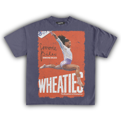WHEATIES SIMONE BILES VINTAGE TEE