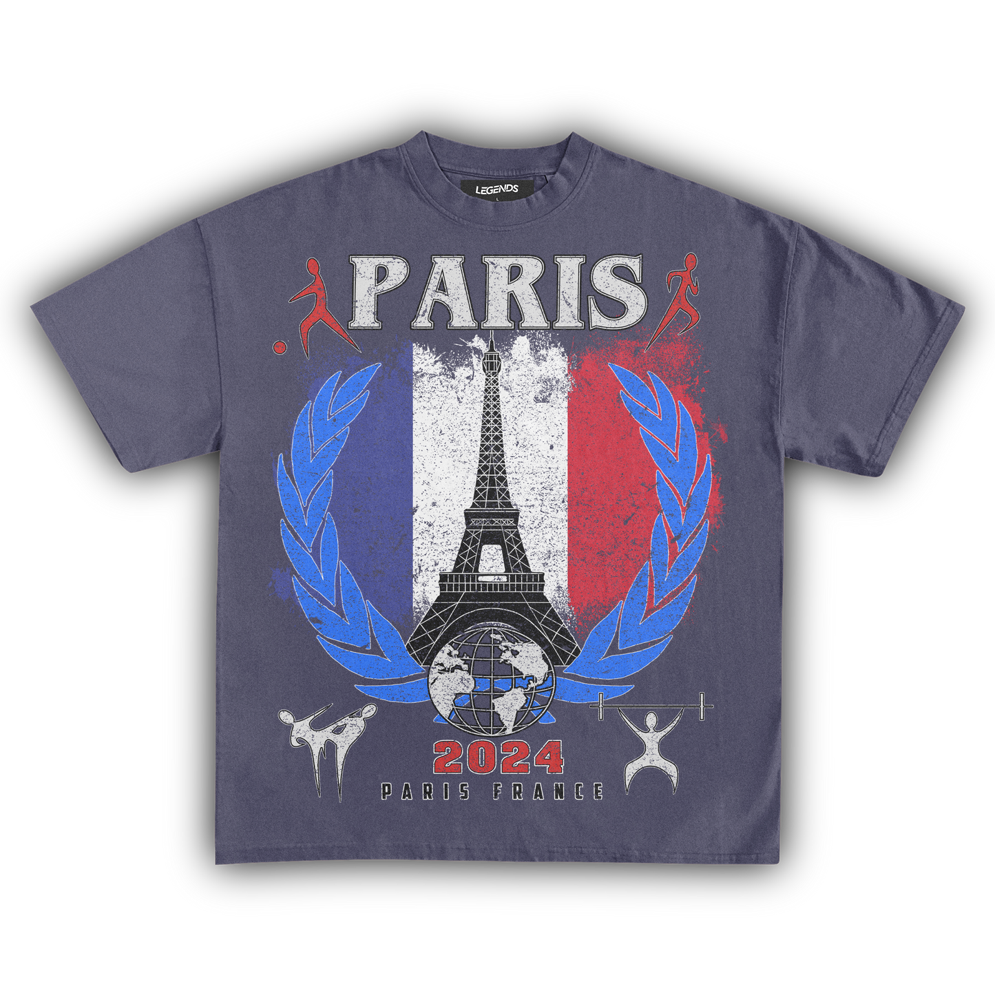 PARIS '24 VINTAGE TEE