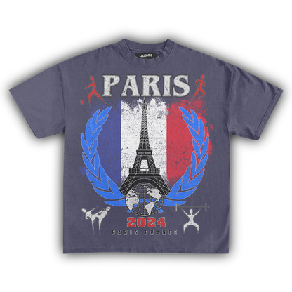 PARIS '24 VINTAGE TEE
