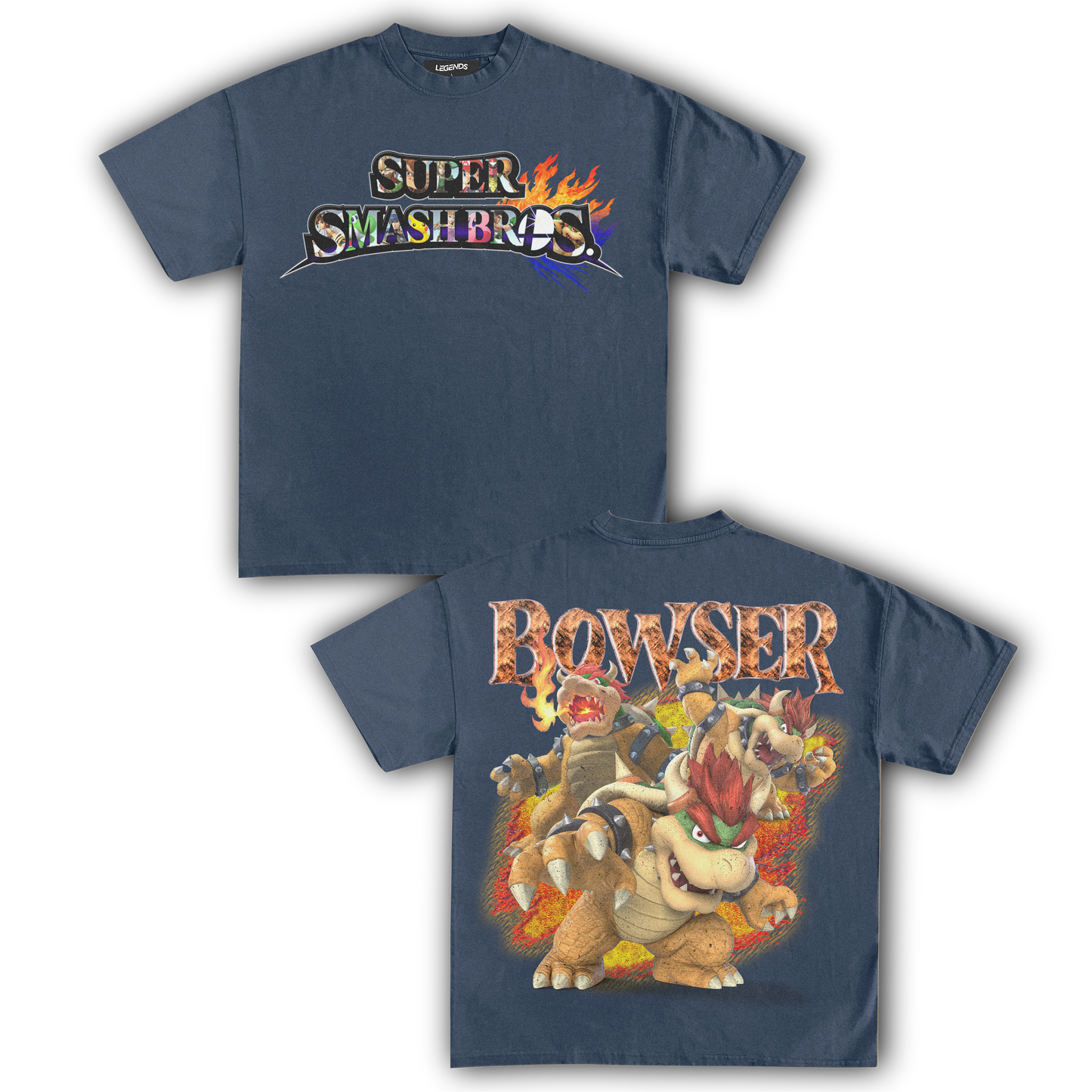SUPER SMASH BROS BOWSER TEE (Double)