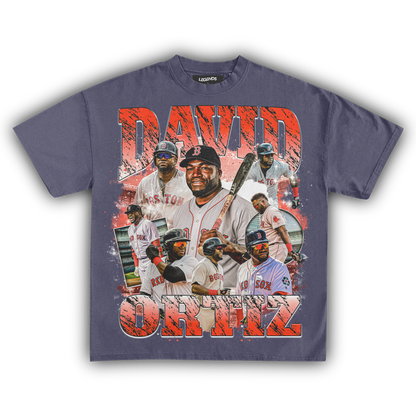 DAVID ORTIZ RED SOX TEE