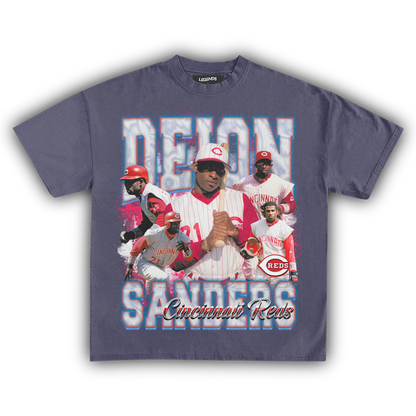 DEION SANDERS REDS TEE
