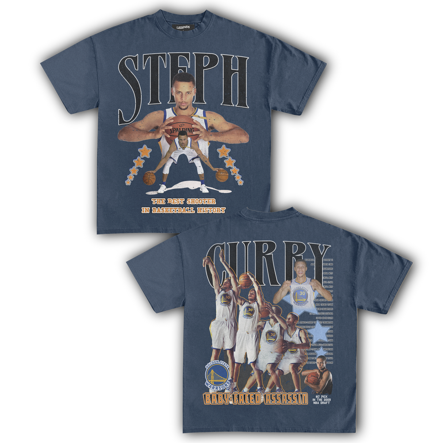 STEPH CURRY TEE (Double Sided)