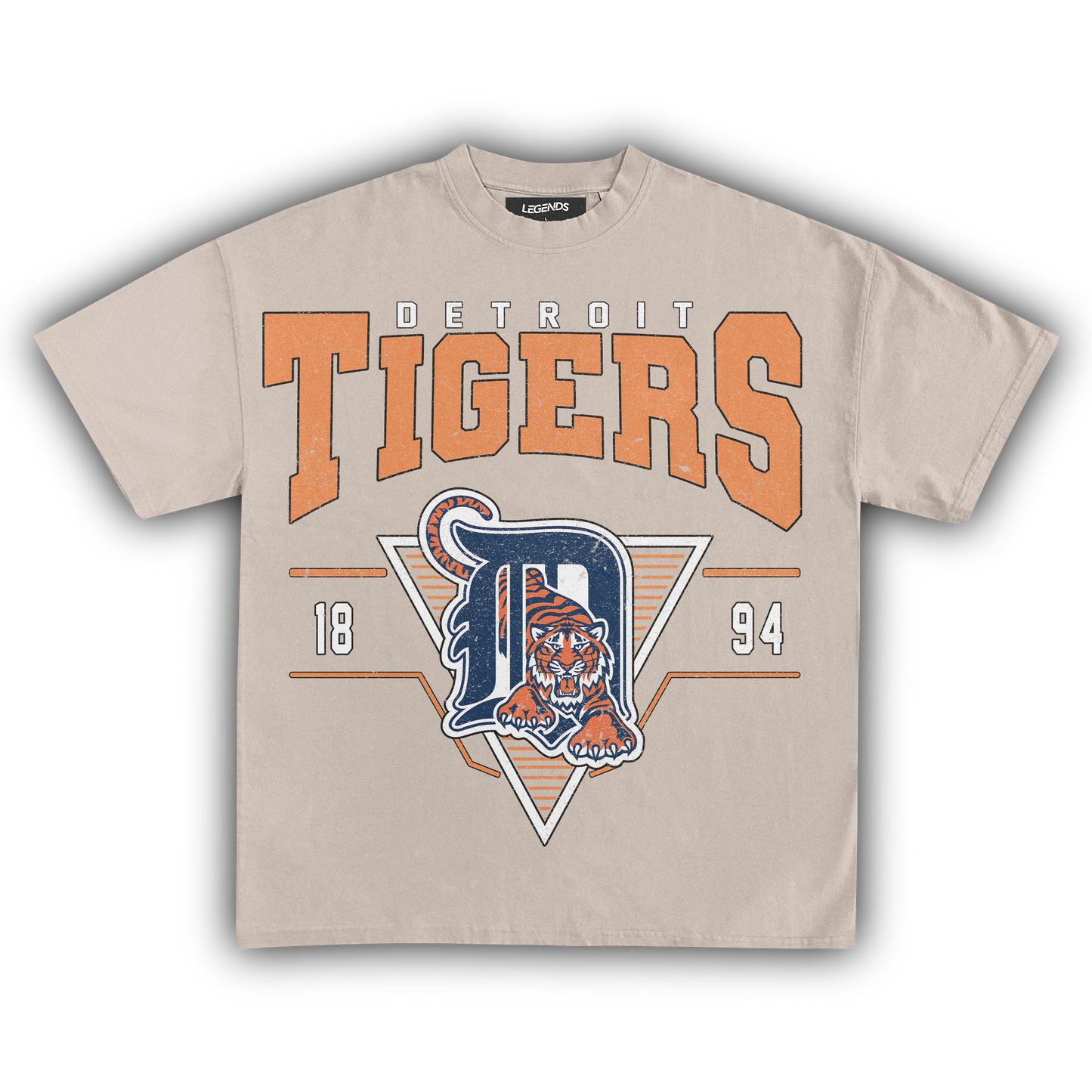 DETROIT TIGERS VINTAGE TEE