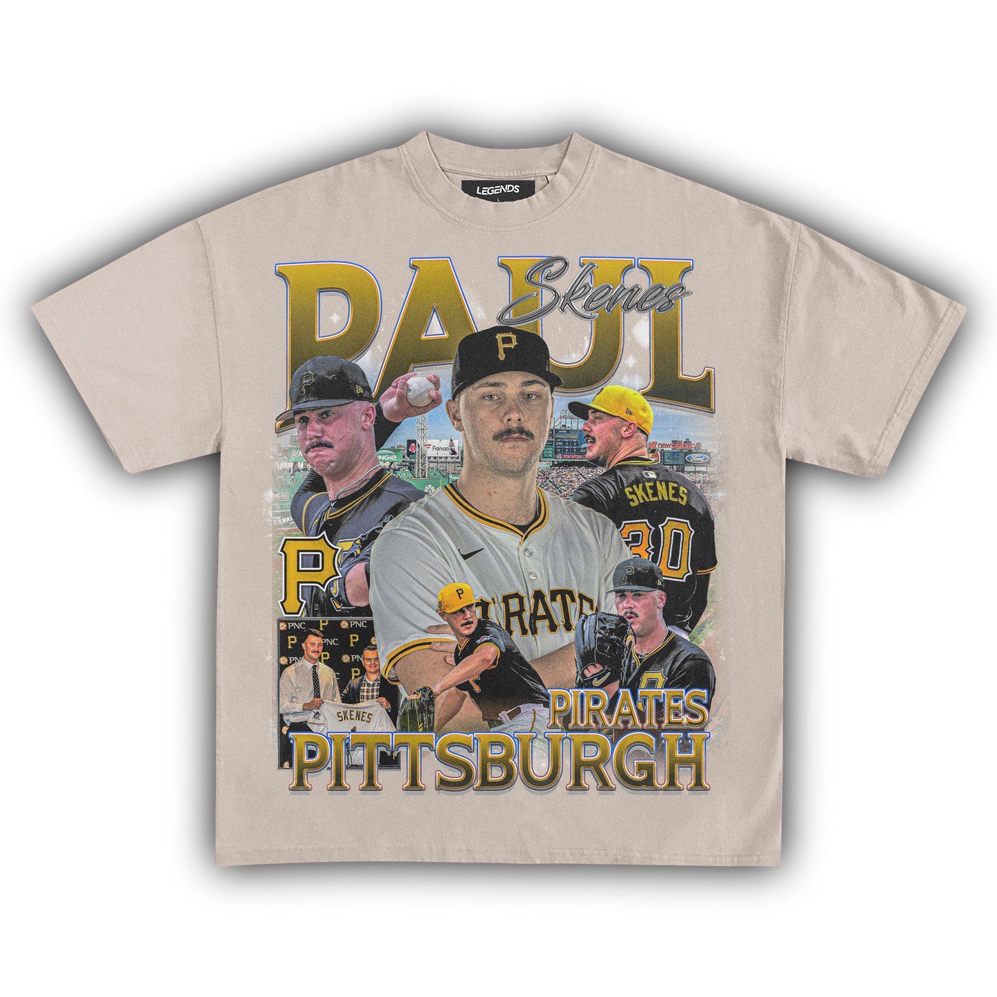 PAUL SKENES PIRATES TEE