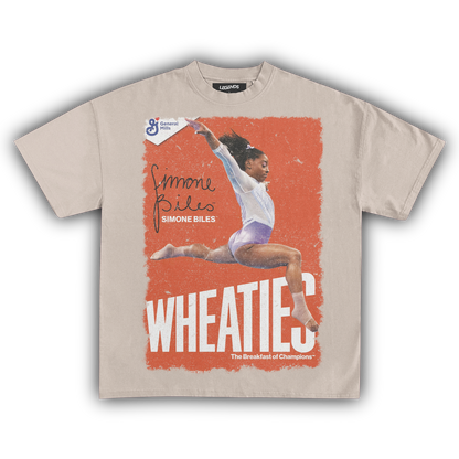 WHEATIES SIMONE BILES VINTAGE TEE