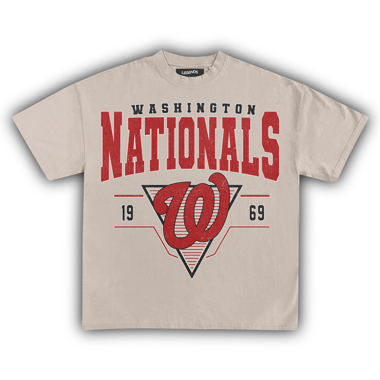 WASHINGTON NATIONALS VINTAGE TEE