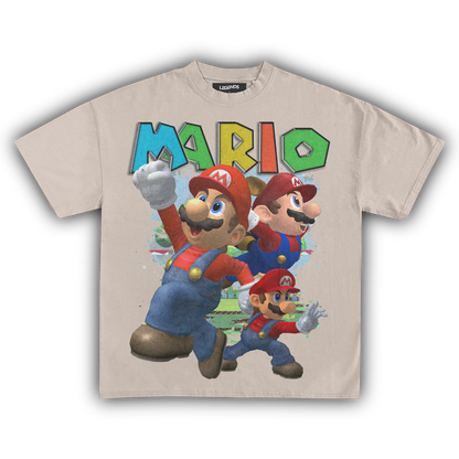 SUPER SMASH BROS MARIO TEE