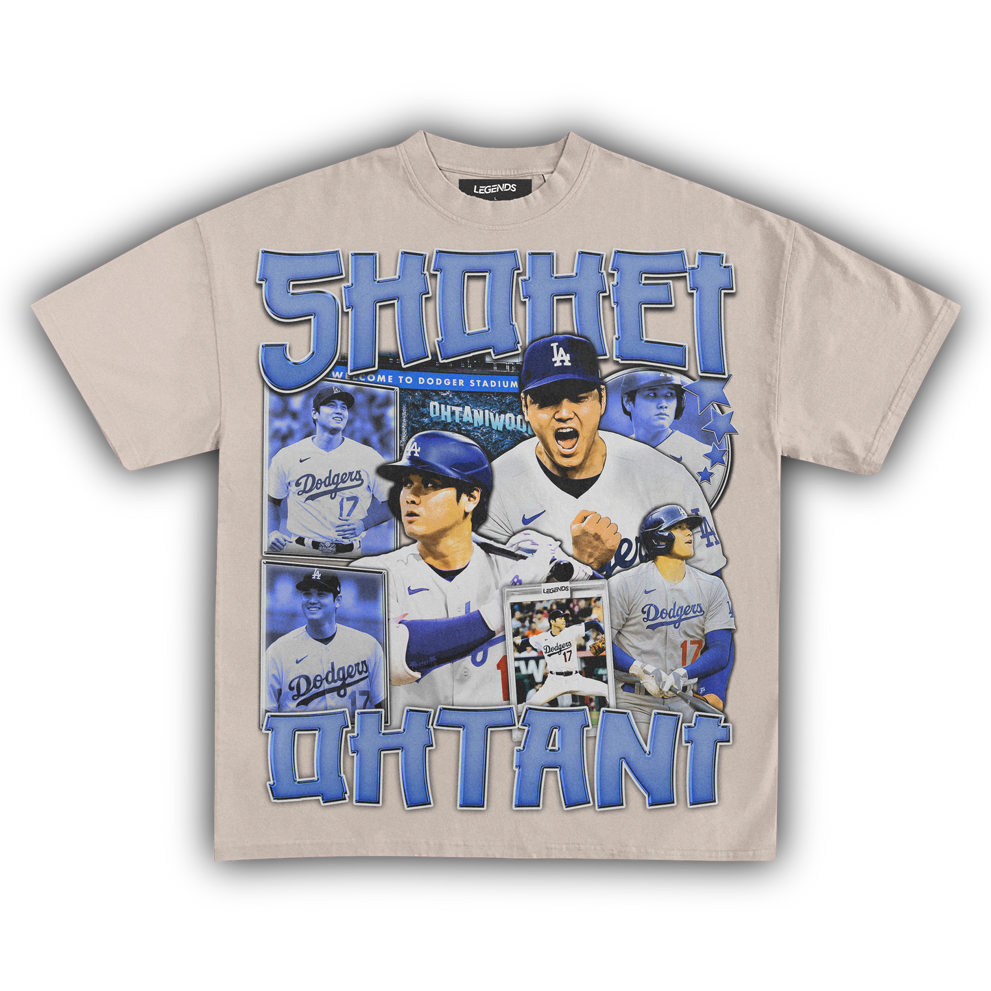 OHTANIWOOD DODGERS TEE