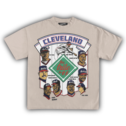 CLEVELAND INDIANS '95 VINTAGE TEE