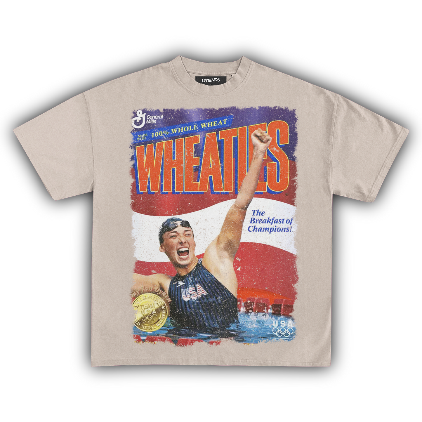 WHEATIES AMY VAN DYKEN 1996 VINTAGE TEE
