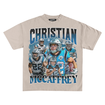 CHRISTIAN MCCAFFREY CAROLINA TEE