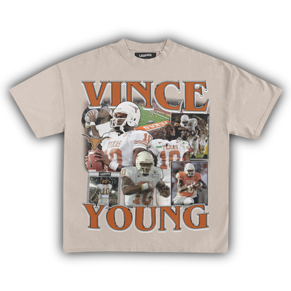 VINCE YOUNG LONGHORNS TEE