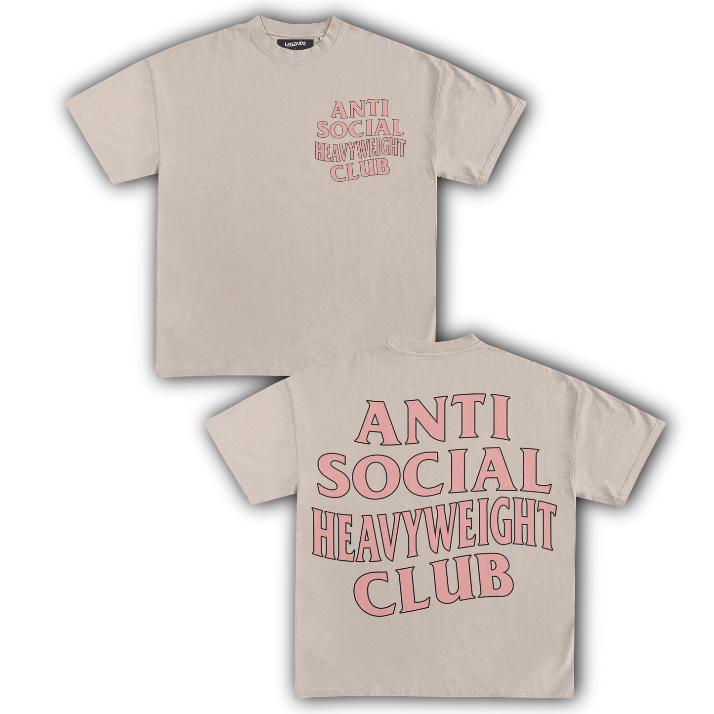 ANTI SOCIAL HEAVYWEIGHT CLUB TEE (ORIGINAL)