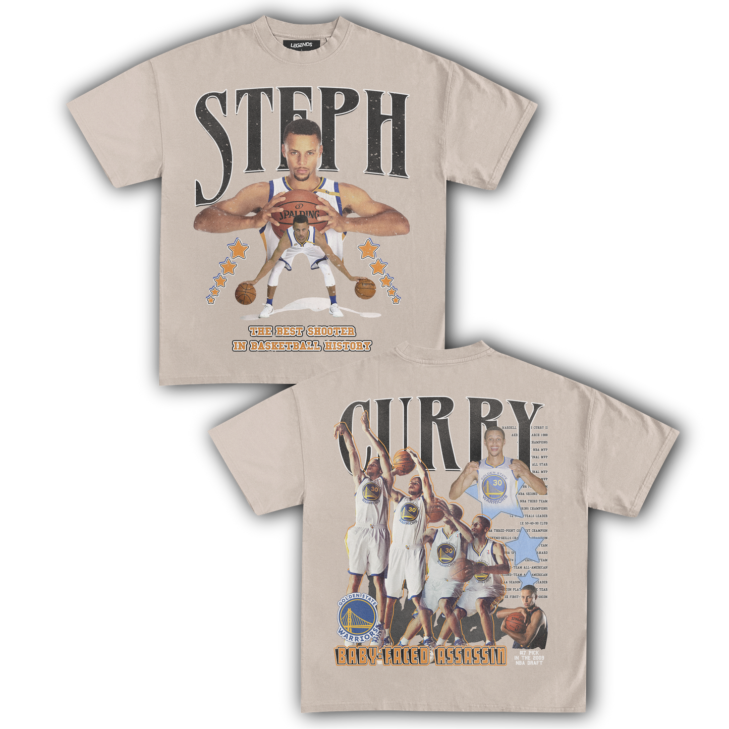 STEPH CURRY TEE (Double Sided)