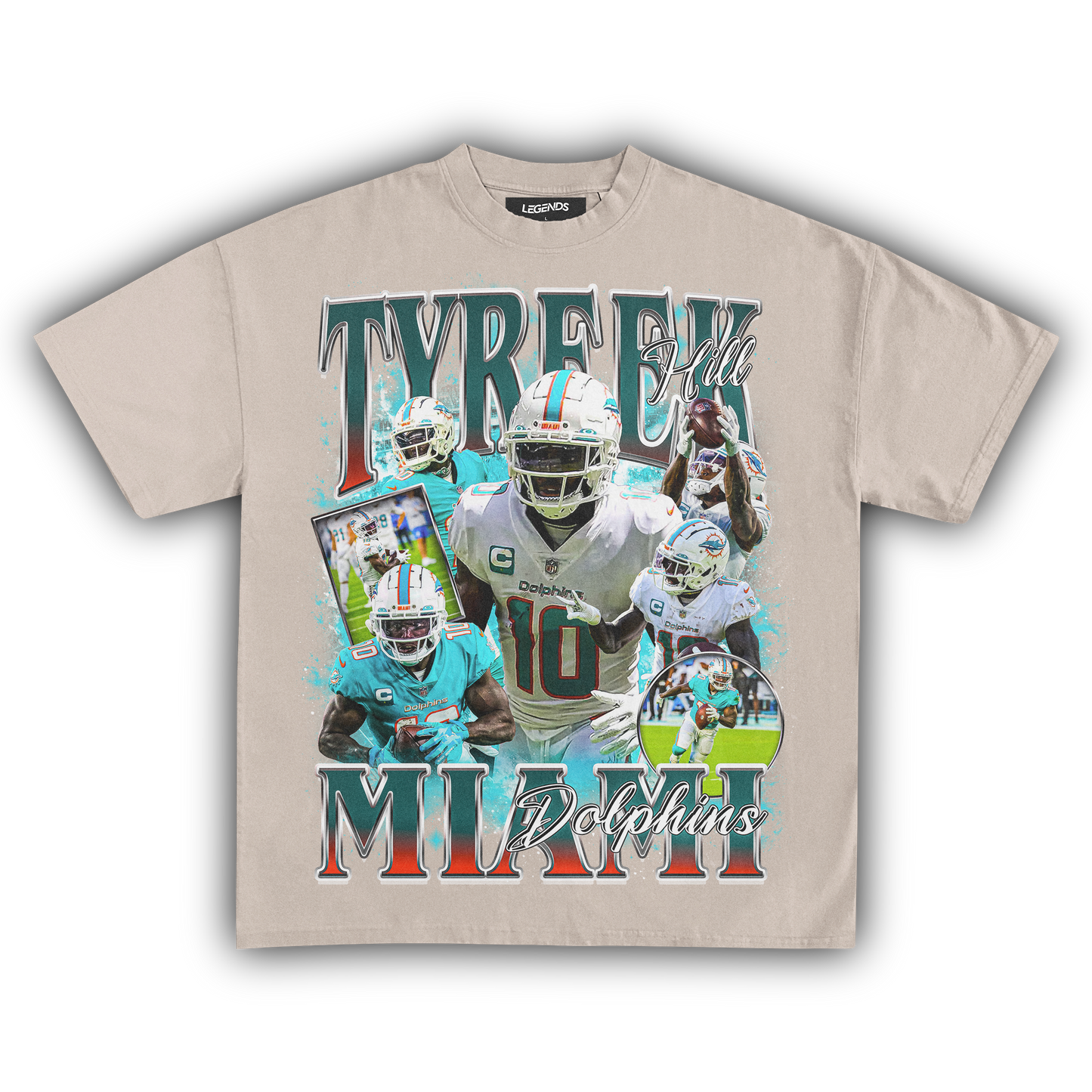 TYREEK HILL DOLPHINS TEE