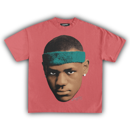 YOUNG LEBRON JAMES BIG FACE TEE