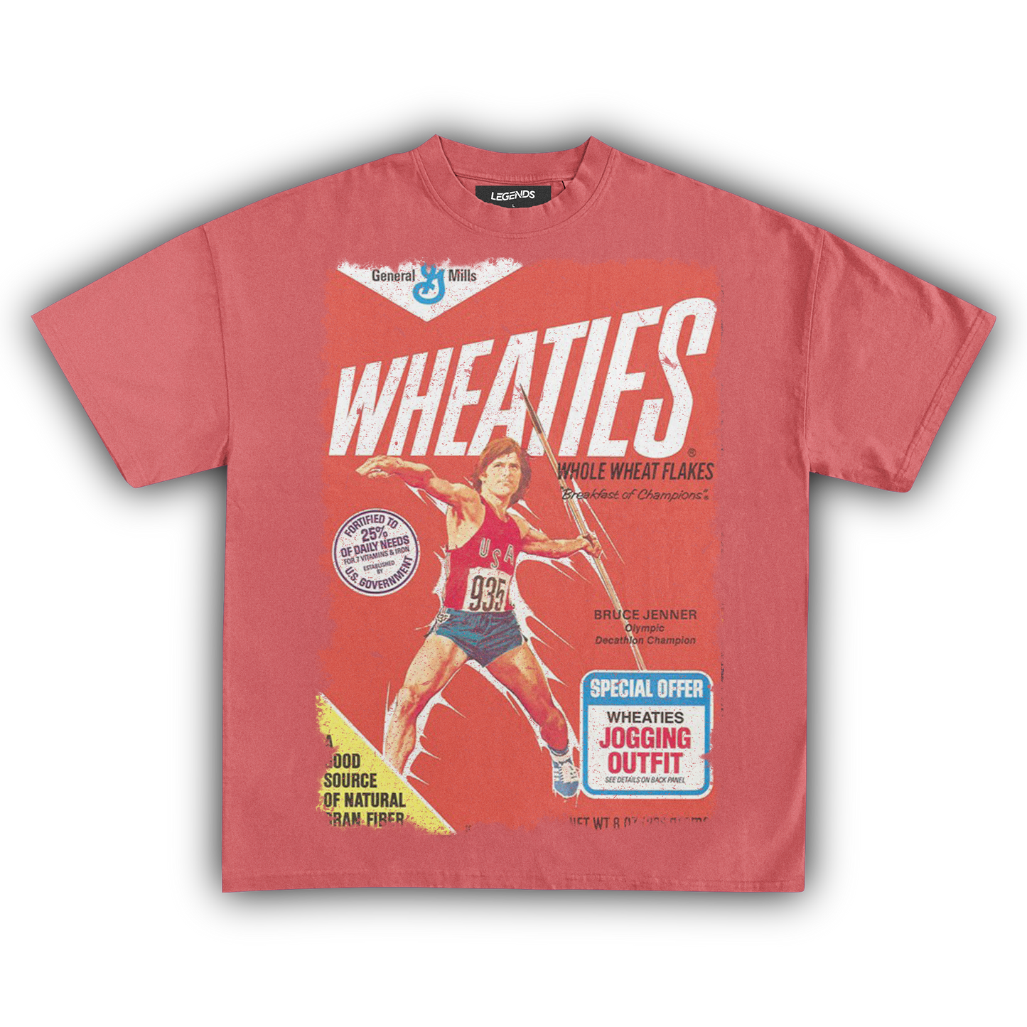 WHEATIES BRUCE JENNER 1978 VINTAGE TEE (Vol. 2)