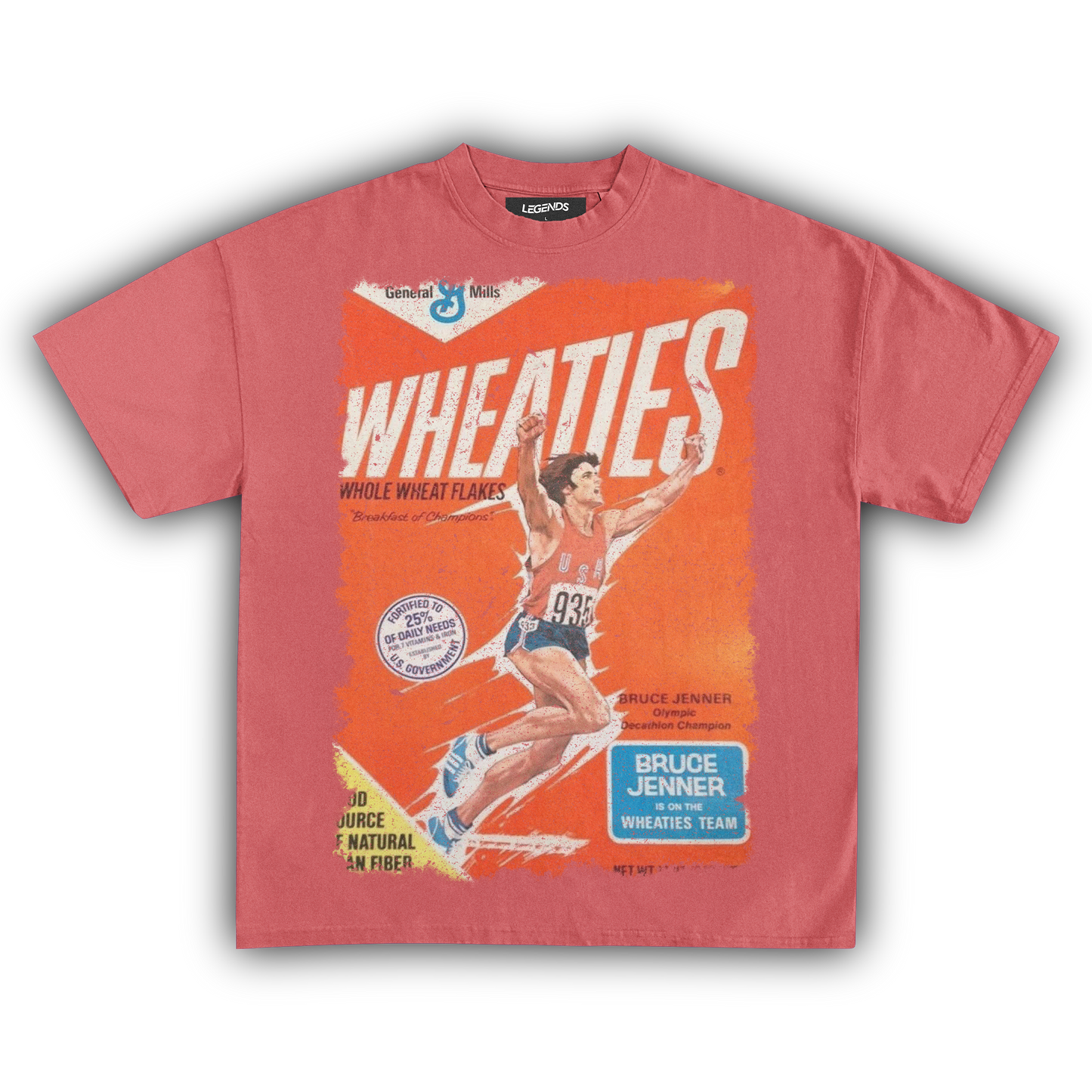 WHEATIES BRUCE JENNER 1978 VINTAGE TEE (Vol. 1)