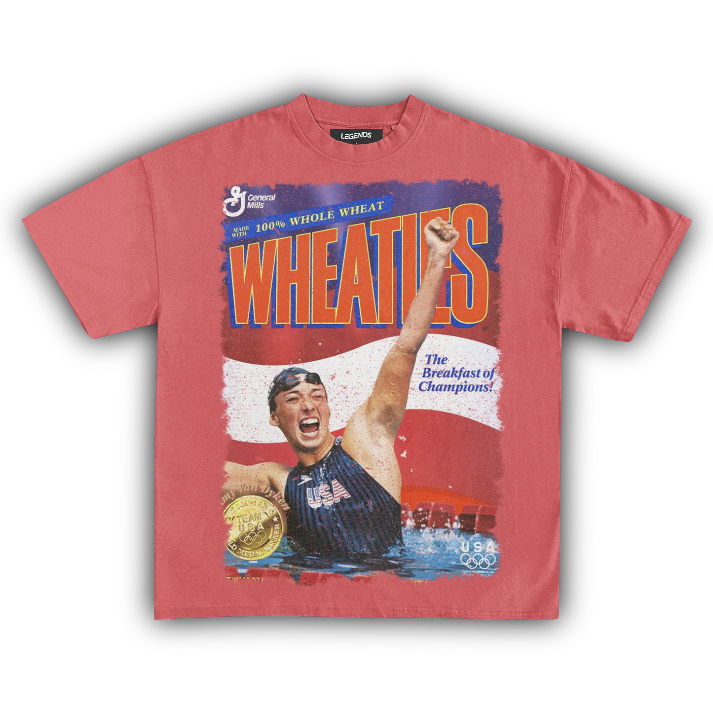 WHEATIES AMY VAN DYKEN 1996 VINTAGE TEE