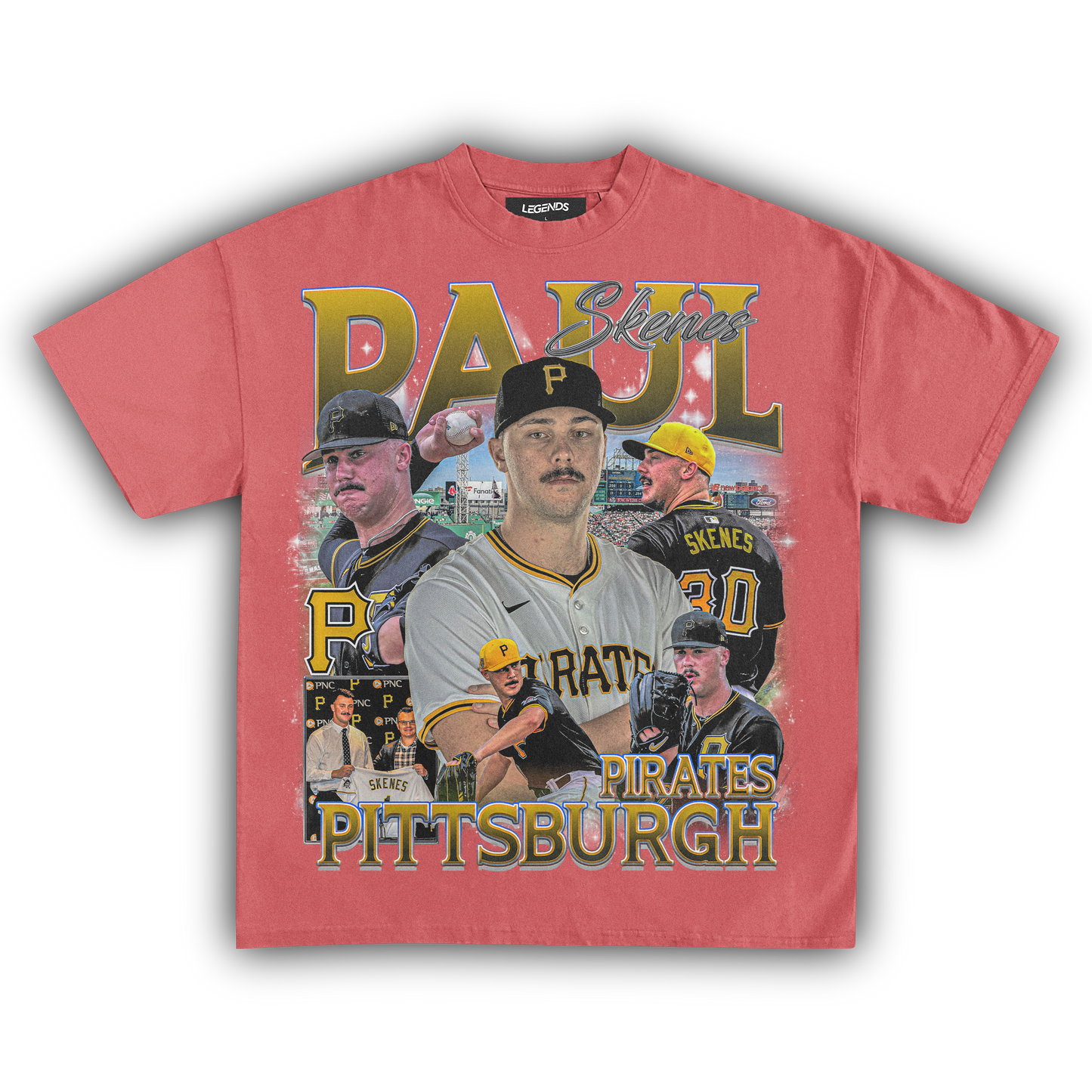 PAUL SKENES PIRATES TEE