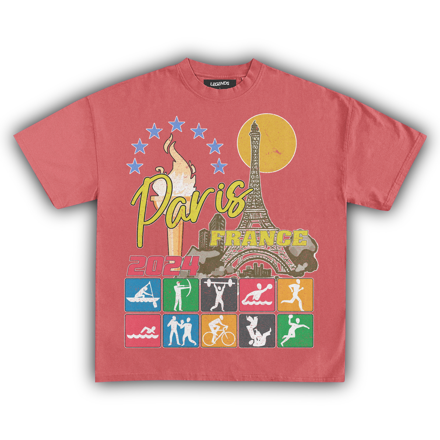 2024 PARIS GAMES VINTAGE TEE