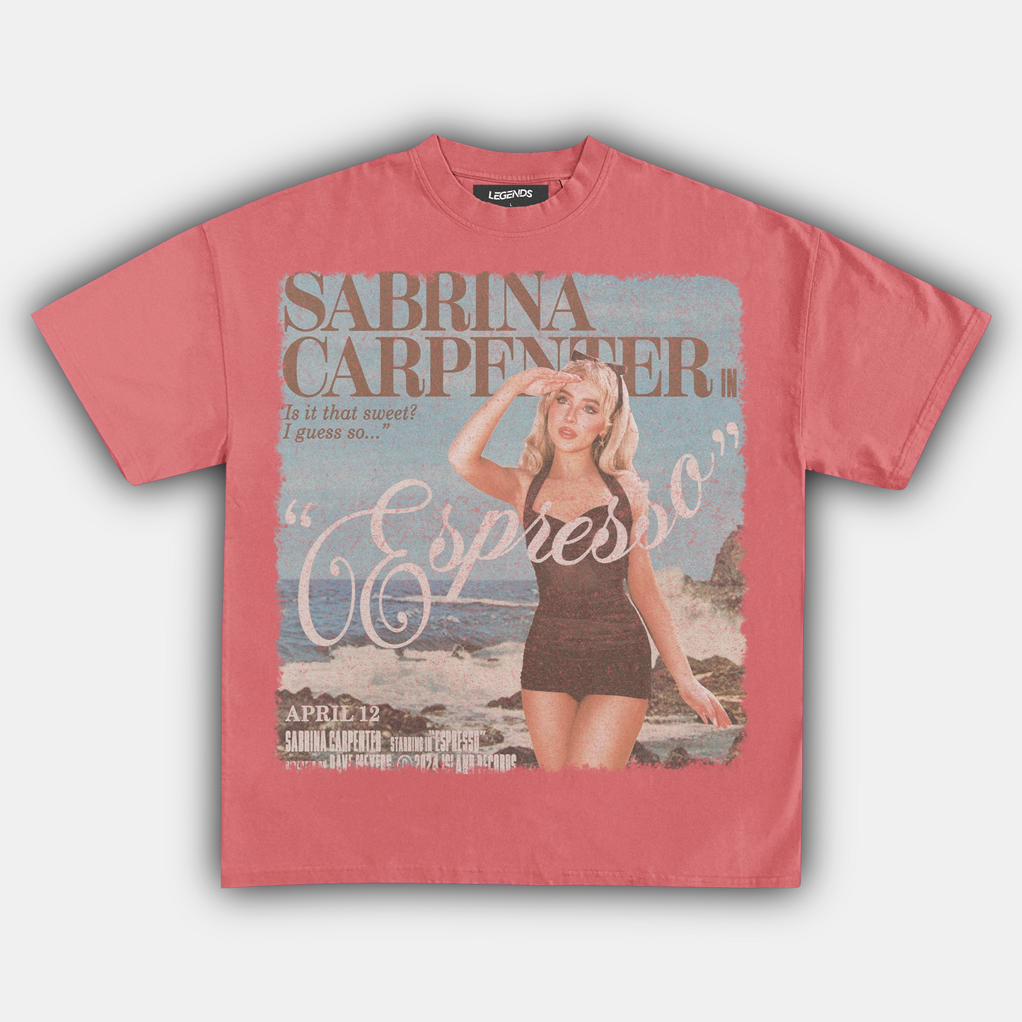 SABRINA CARPENTER ESPRESSO VINTAGE TEE (Volume 2)