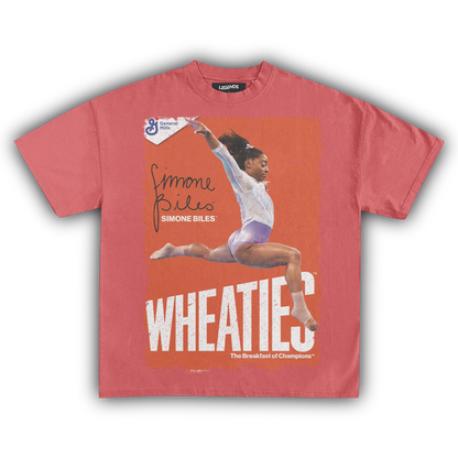 WHEATIES SIMONE BILES VINTAGE TEE