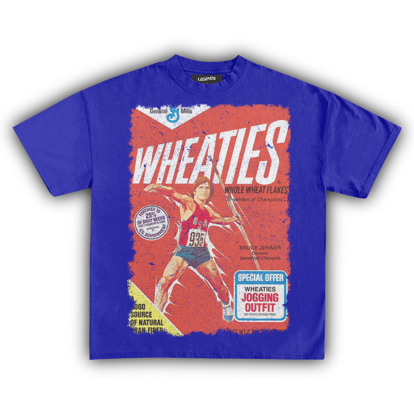 WHEATIES BRUCE JENNER 1978 VINTAGE TEE (Vol. 2)