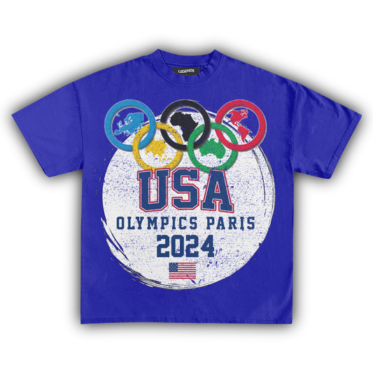 USA PARIS GAMES '24 VINTAGE TEE (Vol. 1)