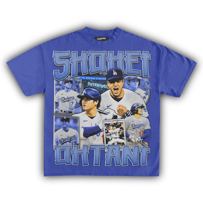 OHTANIWOOD DODGERS TEE